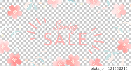 Watercolor style spring sale background | Cherry blossom pastel design (vector material) Watercolor style spring sale background | Cherry blossom pastel design (vector material) 121338212