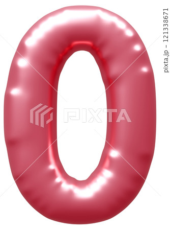 3D画像_風船_0_ピンク 3D画像_風船_0_ピンク 121338671