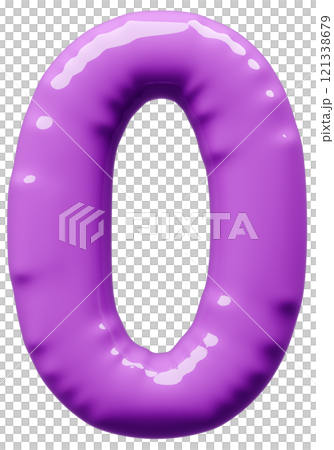 3D image_balloon_0_purple 3D image_balloon_0_purple 121338679