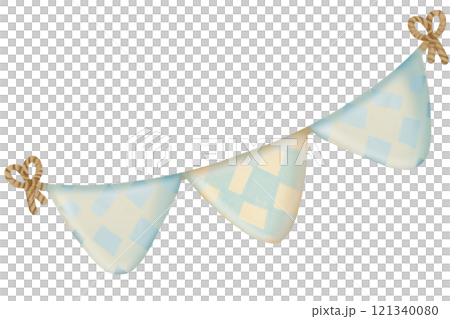 Baby shower cute element set, for baby boy, hand drawn ,decoration for baby shower invitation.  121340080