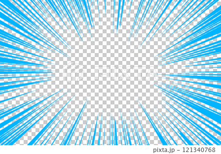 Blue concentrated lines, thick lines Blue concentrated lines, thick lines 121340768