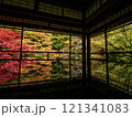 瑠璃光院の紅葉とリフレクション 121341083