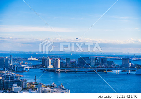 【東京都】東京ベイエリア・お台場方面の景色 121342140