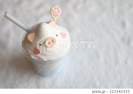 手作りフェイクフラペチーノ　スイーツデコ 121342355