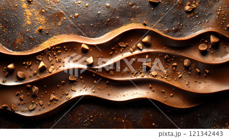 とろける滑らかなチョコレート とろける滑らかなチョコレート 121342443