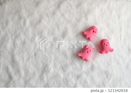 紙粘土で作ったタコさんウインナー 紙粘土で作ったタコさんウインナー 121342638