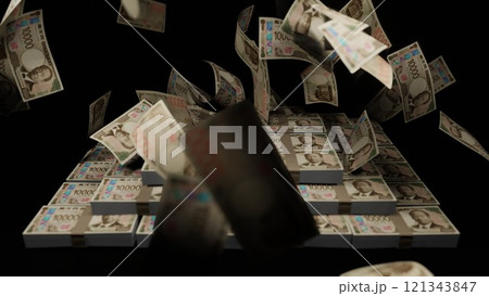 天から降ってくる一万円札 天から降ってくる一万円札 121343847