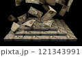 天から降ってくる一万円札 121343991