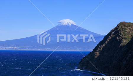 井田から望む、海越しの富士山 井田から望む、海越しの富士山 121345121