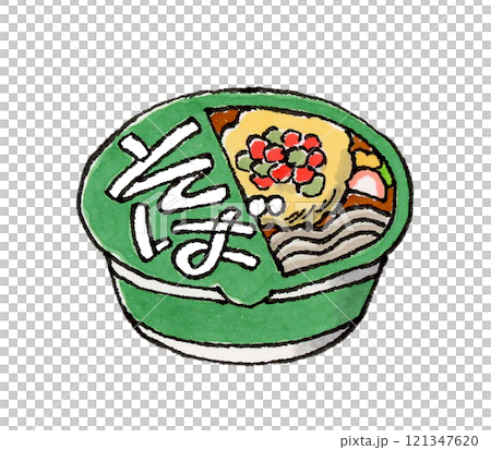 カップそば 121347620