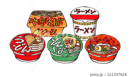 カップ麺セット 121347628
