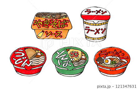 カップ麺セット 121347631
