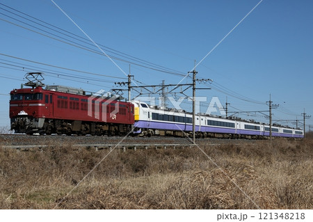 EF81-136+485系 青森車(A6編成) 廃車回送 EF81-136+485系 青森車(A6編成) 廃車回送 121348218