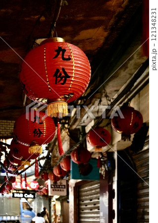 九份の街並み(台湾・新北市瑞芳区) 九份の街並み(台湾・新北市瑞芳区) 121348231