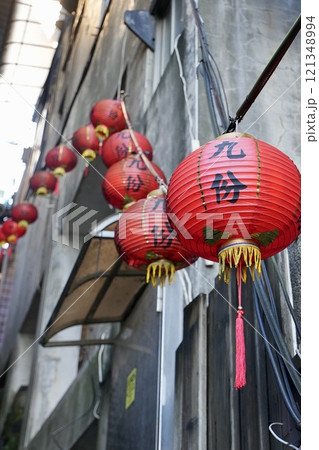九份の街並み(台湾・新北市瑞芳区) 九份の街並み(台湾・新北市瑞芳区) 121348994