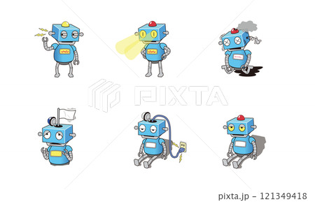 ロボットのキャラクター_機能 ロボットのキャラクター_機能 121349418