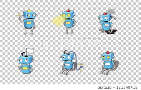 ロボットのキャラクター_機能 ロボットのキャラクター_機能 121349418