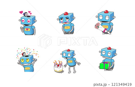 ロボットのキャラクター_人間らしさ ロボットのキャラクター_人間らしさ 121349419