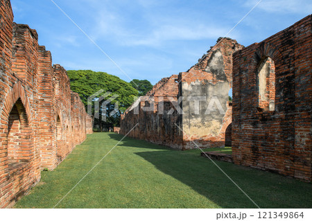 The ruins of King Narai Palace officially named Phra Narai Ratchaniwet is the former The ruins of King Narai Palace officially named Phra Narai Ratchaniwet is the former 121349864