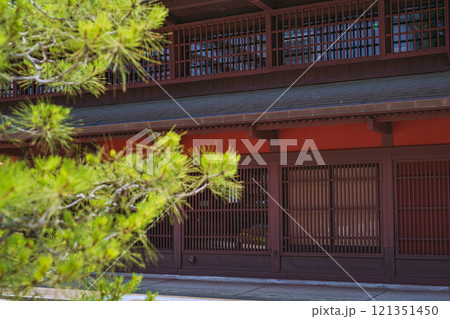 山代温泉 温泉旅館の店先 121351450