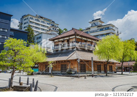 山代温泉 温泉通りと街並み風景 山代温泉 温泉通りと街並み風景 121352217