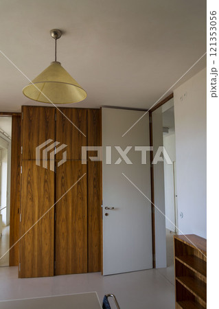Villa Tugendhat by architect Ludwig Mies van der Rohe built in 1929-1930, modern functionalism architecture monument, UNESCO World Culture Heritage site on April 8, 2019 in Brno, Czech Republic. Villa Tugendhat by architect Ludwig Mies van der Rohe built in 1929-1930, modern functionalism architecture monument, UNESCO World Culture Heritage site on April 8, 2019 in Brno, Czech Republic. 121353056