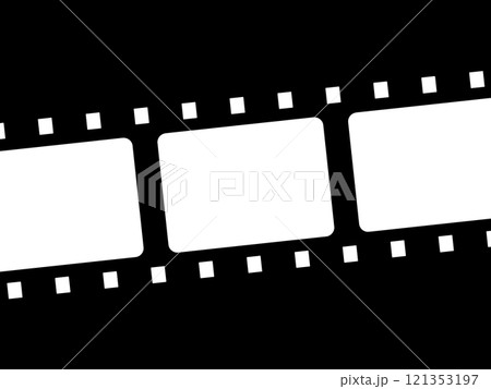 フィルムネガ風のフレーム 121353197