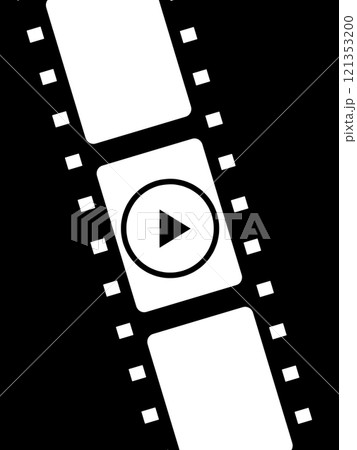 フィルムネガ風のフレーム フィルムネガ風のフレーム 121353200