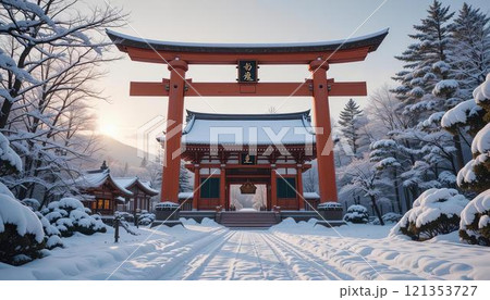 神社/お寺/新年 神社/お寺/新年 121353727