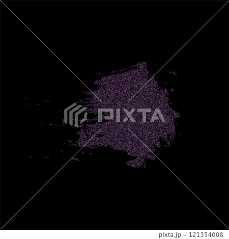 Purple glitter splashes, glittery stardust explosion, splashes shimmer effect, festive holiday particles isolated on dark background. Vector illustration. Eps 10 Purple glitter splashes, glittery stardust explosion, splashes shimmer effect, festive holiday particles isolated on dark background. Vector illustration. Eps 10 121354008