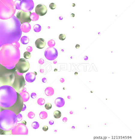 Abstract multicolored background with pearls. Modern festive illustration. Eps 10 Abstract multicolored background with pearls. Modern festive illustration. Eps 10 121354594