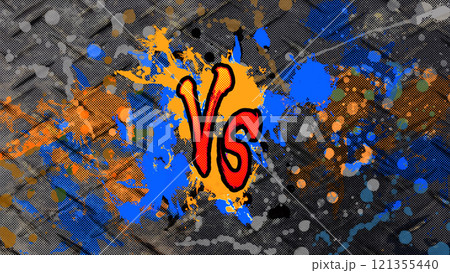 VS_タイトル背景_グランジ VS_タイトル背景_グランジ 121355440
