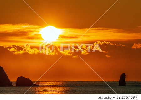 釧路で見た日の出 121357397