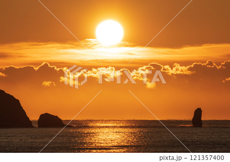 釧路の日の出 121357400