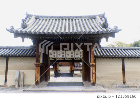 法隆寺・東大門(奈良県・斑鳩町) 法隆寺・東大門(奈良県・斑鳩町) 121359160