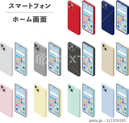 スマートフォン スマホ ホーム画面 スマートフォン スマホ ホーム画面 121359185