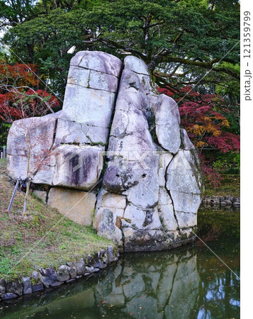 岡山後楽園 大立石 121359799