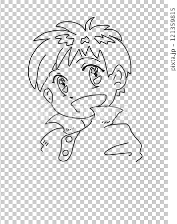 お兄ちゃんの笑顔 お兄ちゃんの笑顔 121359815
