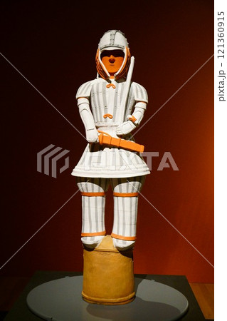 7435　埴輪　挂甲武人 121360915