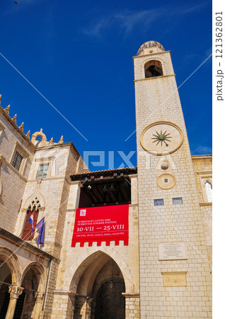 クロアチアにあるドゥブロブニクのとても美しい旧市街風景 クロアチアにあるドゥブロブニクのとても美しい旧市街風景 121362801
