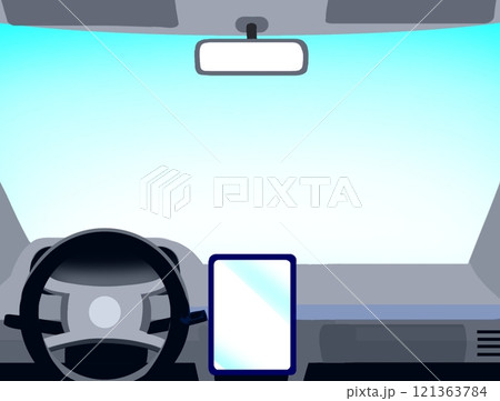 輸入車の運転席 輸入車の運転席 121363784