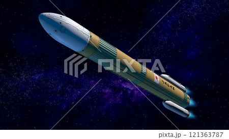 ロケット　宇宙 121363787