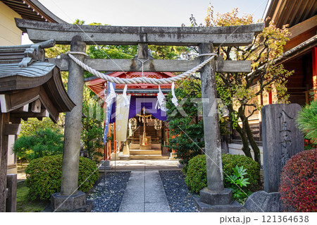 東京都　葛飾区　葛飾氷川神社　八王子神社 121364638