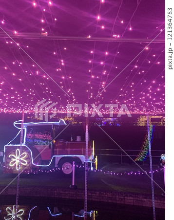 鳥取花回廊イルミネーション 121364783