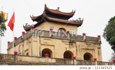 ベトナム ハノイ タンロン城跡 ベトナム ハノイ タンロン城跡 121365525