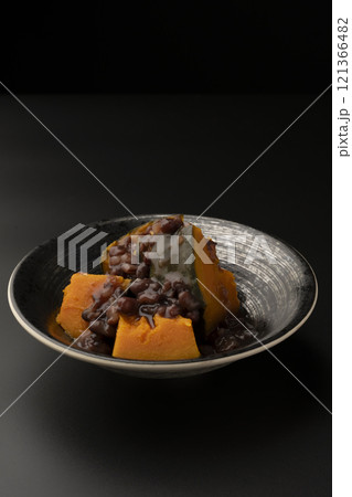 いとこ煮　かぼちゃの煮付け 121366482