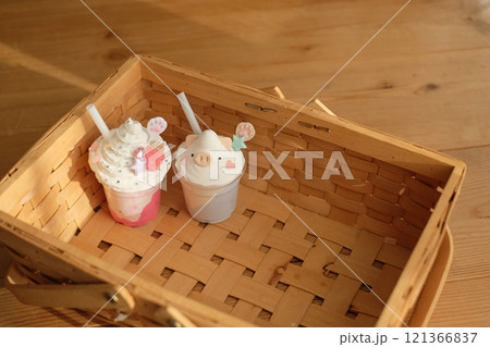 手作りフェイクフラペチーノ スイーツデコ 手作りフェイクフラペチーノ スイーツデコ 121366837
