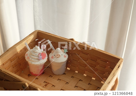 手作りフェイクフラペチーノ スイーツデコ 手作りフェイクフラペチーノ スイーツデコ 121366848