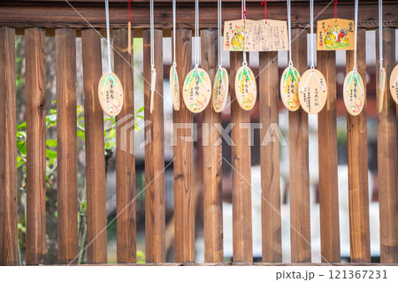 京都市東山区の太閤豊臣秀吉公を祀る春の豊国神社を撮影 121367231