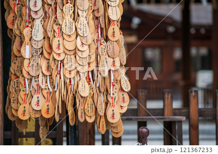京都市東山区の太閤豊臣秀吉公を祀る春の豊国神社を撮影 京都市東山区の太閤豊臣秀吉公を祀る春の豊国神社を撮影 121367233